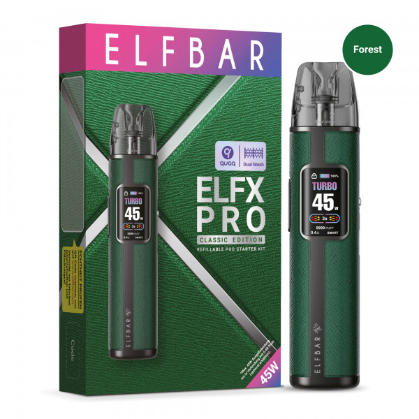 Elfbar ELFX Pro Refillable Kit forest Farbe