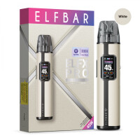 Elfbar ELFX Pro Refillable Kit white Farbe, E-Zigarette