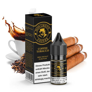 DON CRISTO Coffee Nikotinsalz Liquid 10 ml 10mg Nikotinmenge