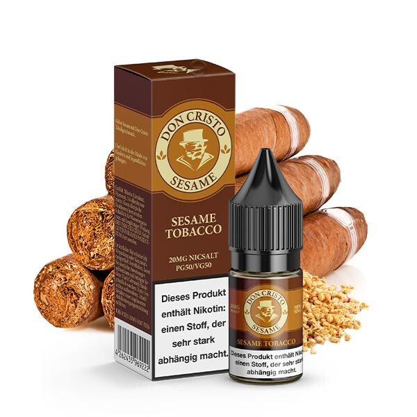 DON CRISTO Sesame Nikotinsalz Liquid 10 ml 20mg Nikotinmenge