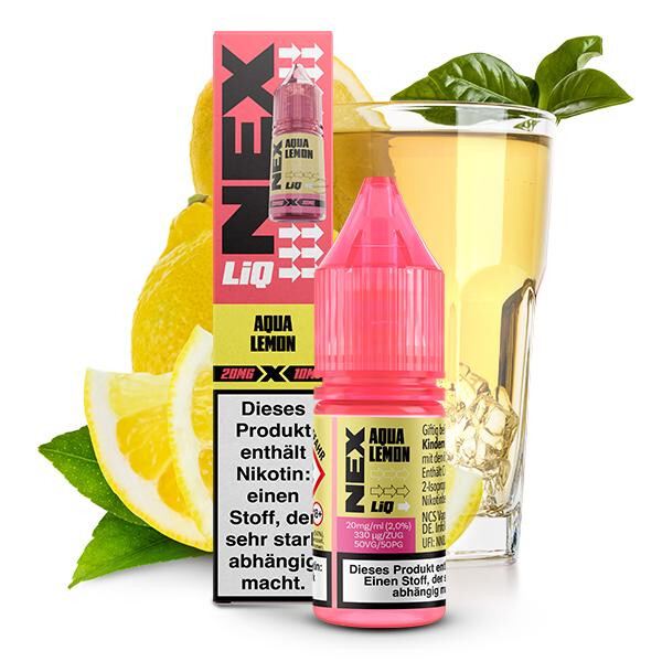 POD SALT NexLiq Nikotinsalz Liquid 10 ml 20mg Nikotinmenge
