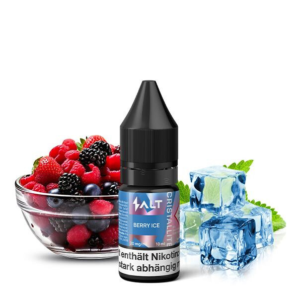 SALT CRISTALLITE Nikotinsalz Liquid 10ml 20mg Nikotinmenge