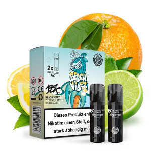 2x 187 Strassenbande 187 POD Prefilled Pod - Beach Vibez...