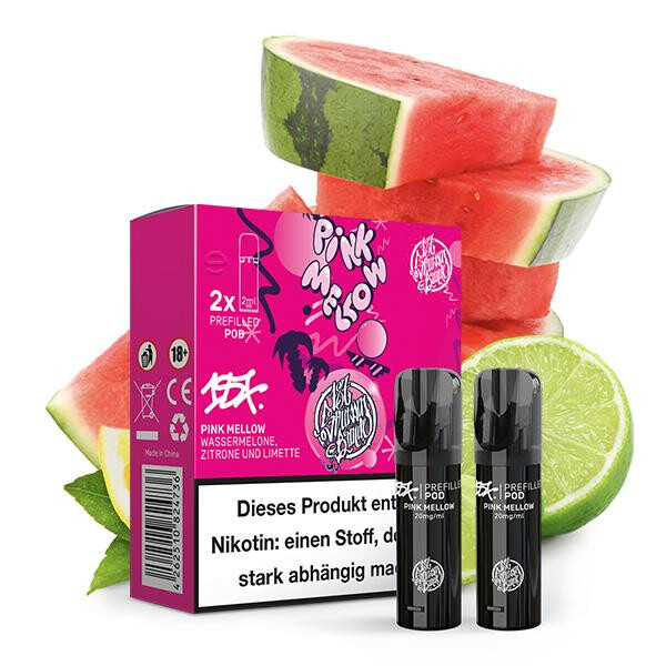 2x 187 Strassenbande 187 POD Prefilled Pod - Pink Mellow 20mg Nikotinmenge