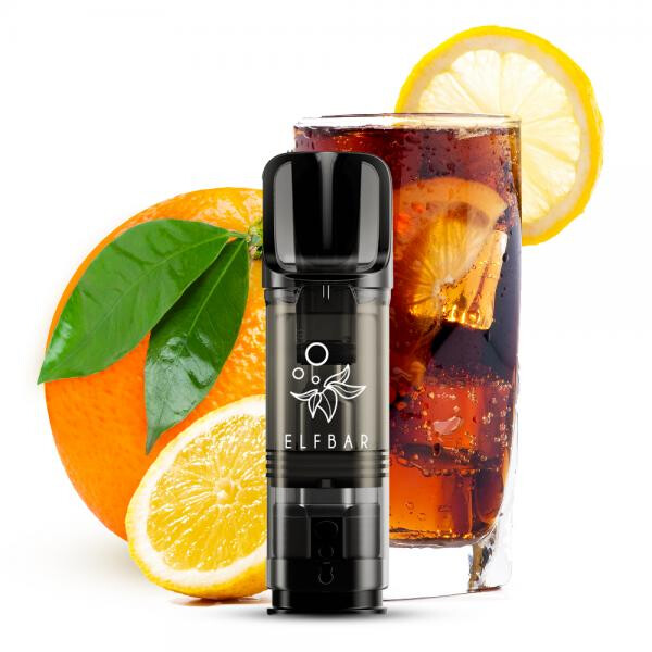 2x Elfbar ELFA Pod - Cola & Orange 20mg Nikotinmenge