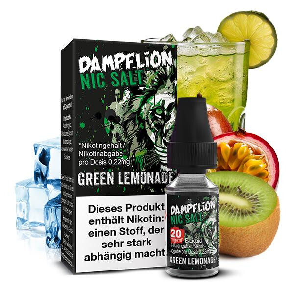 DAMPFLION INTENSE Green Lemonade Nikotinsalz Liquid 10ml 20mg Nikotinmenge