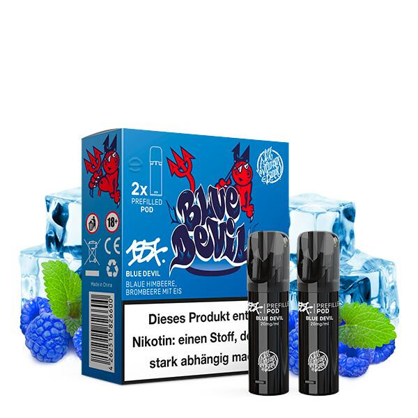 2x 187 Strassenbande 187 POD Prefilled Pod - Blue Devil 20mg Nikotinmenge