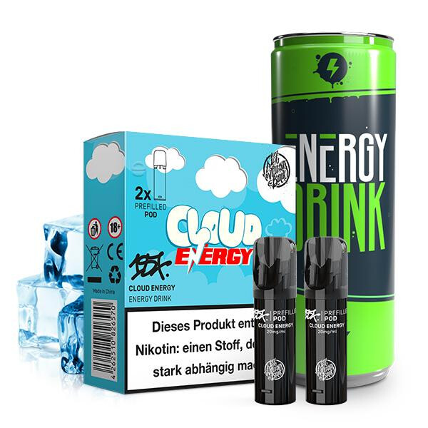 2x 187 Strassenbande 187 POD Prefilled Pod - Cloud Energy 20mg Nikotinmenge