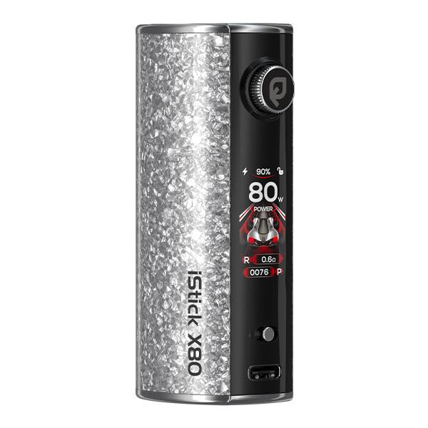 Eleaf iStick X80 Mod Akkuträger silver Farbe
