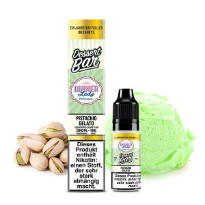DINNER LADY Pistachio Gelato Nikotinsalz Liquid 10 ml...