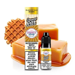 DINNER LADY Salted Caramel Waffle Nikotinsalz Liquid 10...