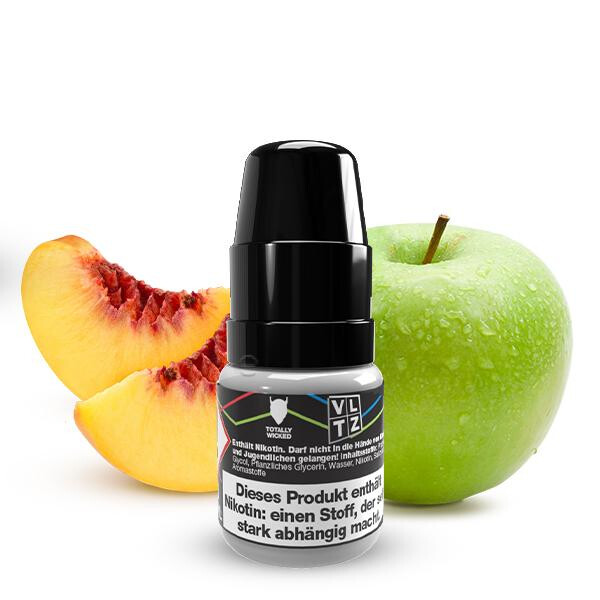 VLTZ Apfel Pfirsich Nikotinsalz Liquid 10ml 10mg Nikotinmenge