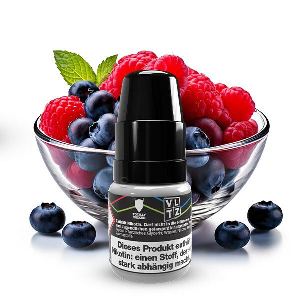 VLTZ Blaubeere Saure Himbeere Nikotinsalz Liquid 10ml 16mg Nikotinmenge