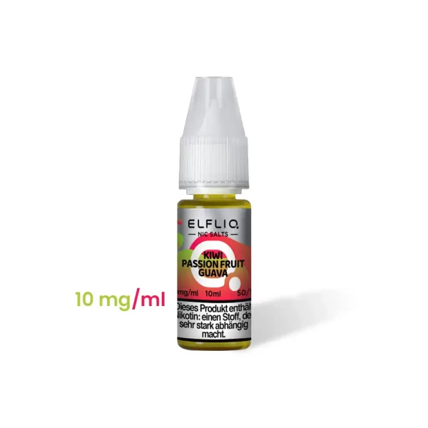 Elfliq Nikotinsalzliquids 10 mg/ml Kiwi Passionfruit Guave