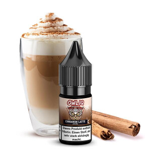 OWLIQ Winteredition Cinnamon Latte Nikotinsalz Liquid 10...