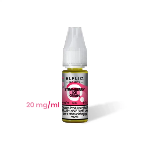Elfliq Nikotinsalzliquids 20 mg/ml Strawberry Ice Cream