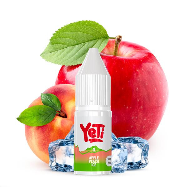 YETI SUMMIT Apple Peach Ice Nikotinsalz Liquid 10 ml 20mg Nikotinmenge