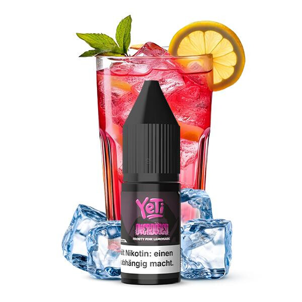 YETI OVERDOSED Frosty Pink Lemonade Nikotinsalz Liquid 10 ml 20mg Nikotinmenge