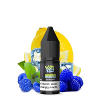 YETI OVERDOSED Sour Blue Razz Nikotinsalz Liquid 10 ml 20mg Nikotinmenge