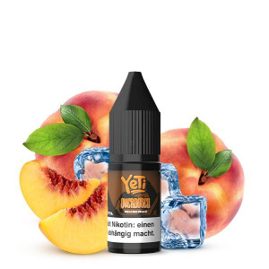 YETI OVERDOSED Piercing Peach Nikotinsalz Liquid 10 ml...