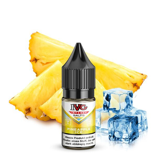 IVG INTENSE Pineapple Ice Nikotinsalz Liquid 10 ml 10mg Nikotinmenge