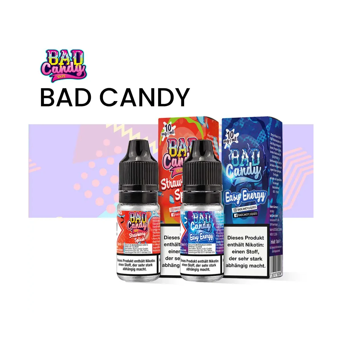 Bad Candy Nikotinsalzliquids, 3,49 €