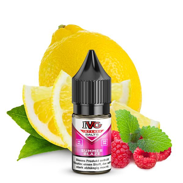 IVG INTENSE Summer Blaze Nikotinsalz Liquid 10 ml 10mg Nikotinmenge