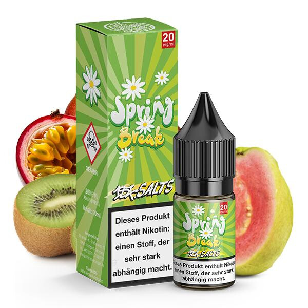 187 STRASSENBANDE Spring Break Nikotinsalz Liquid 10 ml 20mg Nikotinmenge