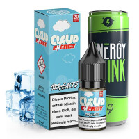 187 STRASSENBANDE Cloud Energy Nikotinsalz Liquid 10 ml 10mg Nikotinmenge
