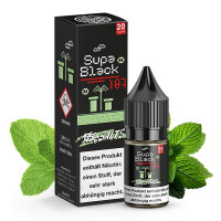 187 STRASSENBANDE Supa Black Nikotinsalz Liquid 10 ml 20mg Nikotinmenge