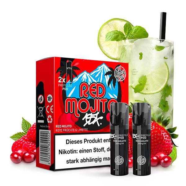 2x 187 Strassenbande 187 POD Prefilled Pod - Red Mojito 20mg Nikotinmenge
