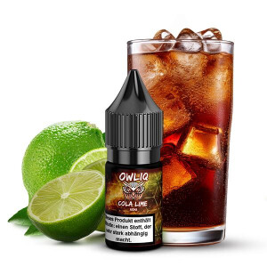 OWLIQ Cola Lime Nikotinsalz Liquid 10 ml 20mg Nikotinmenge