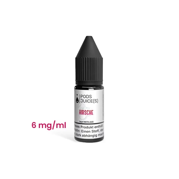 Pod Juices 10ml Liquids 6 mg/ml Kirsche