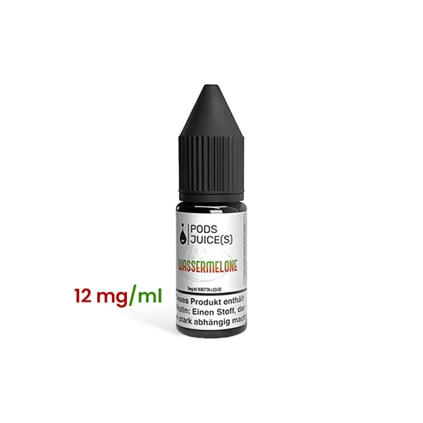 Pod Juices 10ml Liquids 12 mg/ml Wassermelone